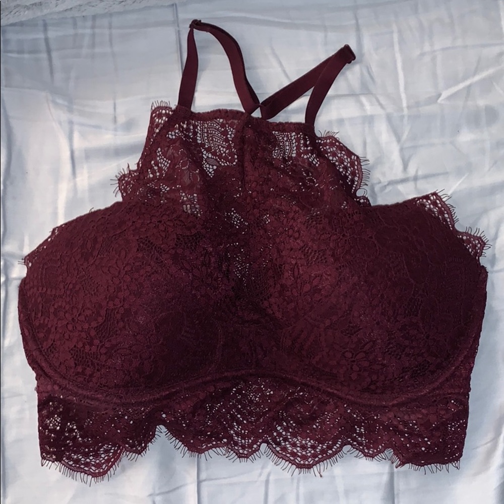 PINK high neck Bralette